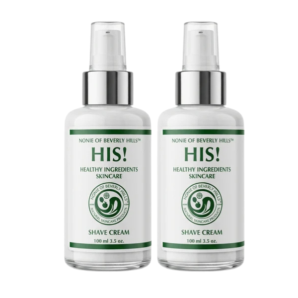 HIS! AHA Shave Cream Pack of 2