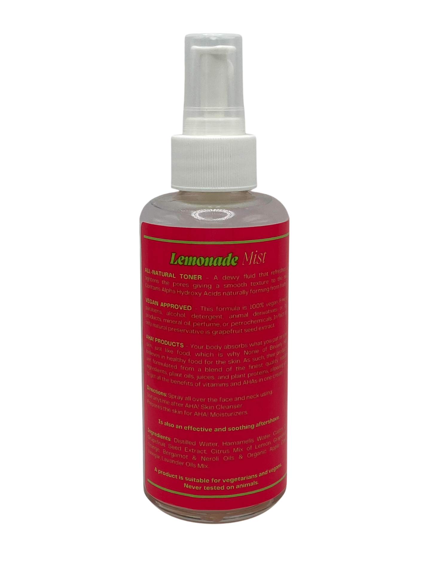 nonie lemonade mist ingredients