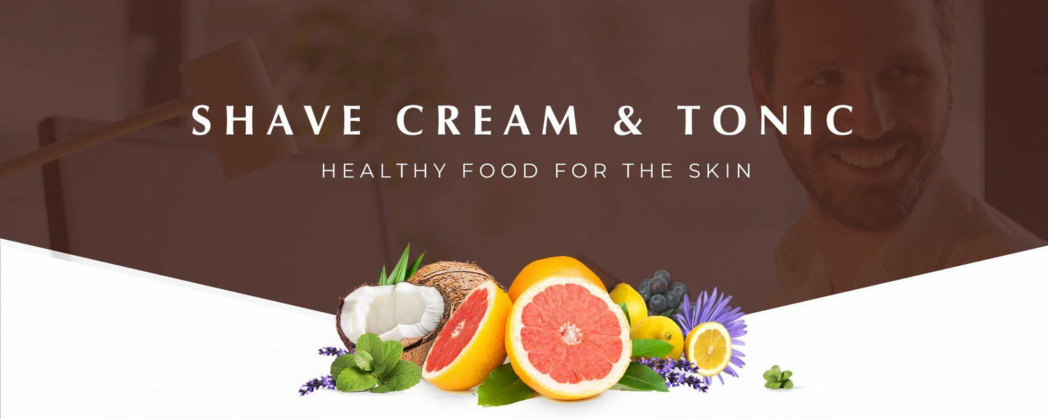 HIS! All Natural Shaving Cream & After Shave Tonic