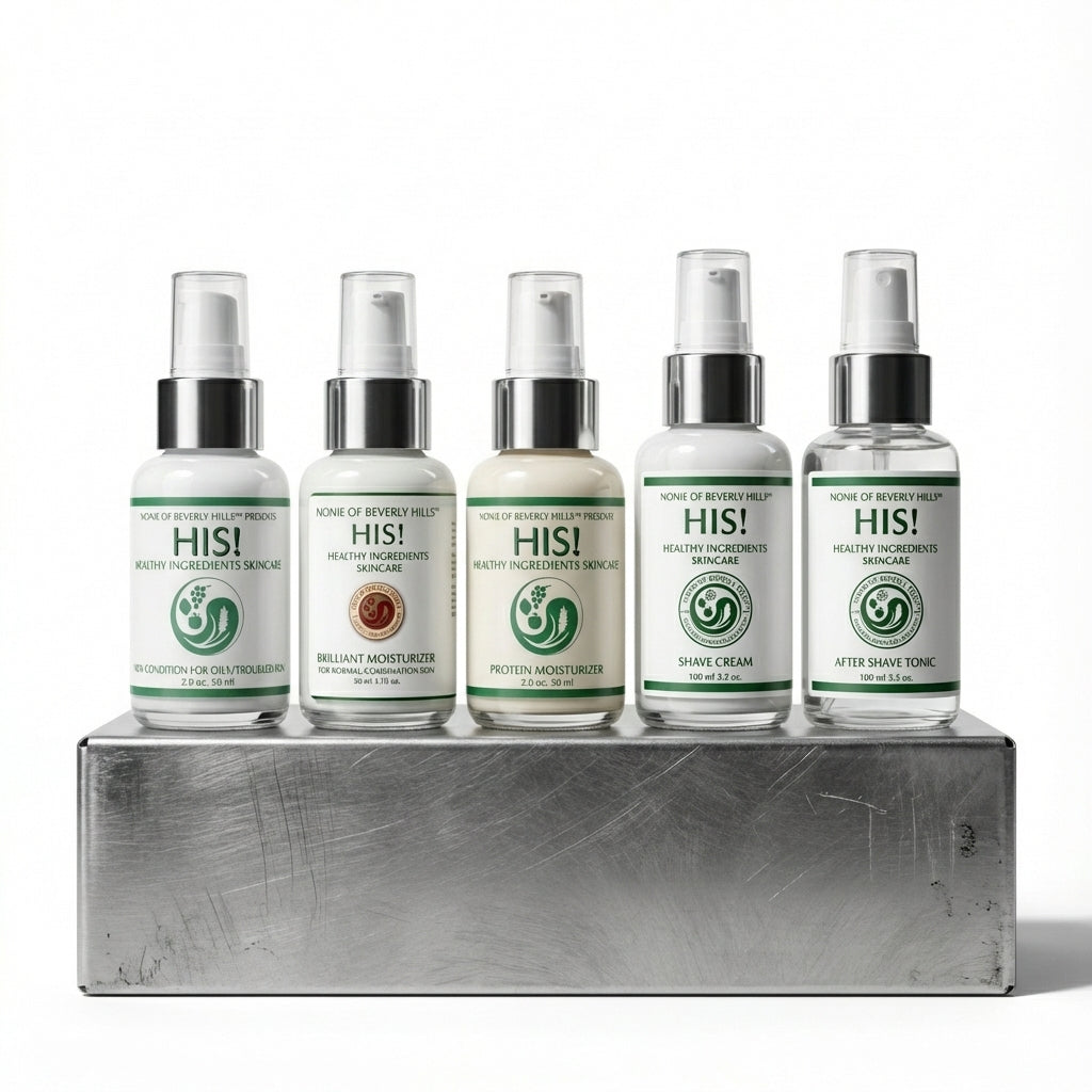 HIS Men’s AHA Skincare Products for Smoother Healthier Looking Skin