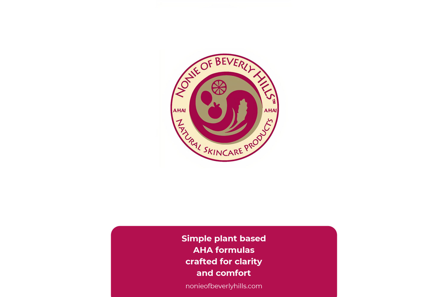 Gentle fruit based acids help renew the skin without irritation or heaviness.