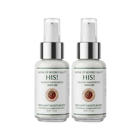 HIS! AHA Brilliant Moisturizer 1.75 oz. Pack of 2