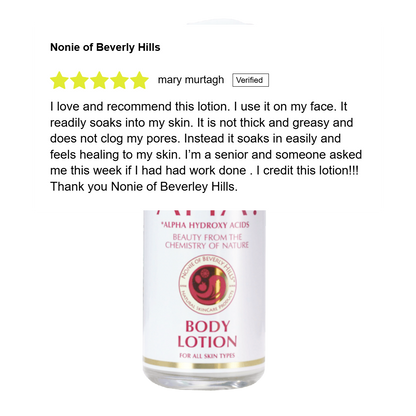 AHA! Body Lotion 7.0 oz - for All Skin Types