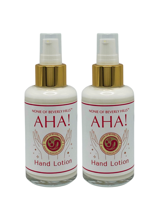 AHA Hand Lotion 3.5 oz Pack of 2