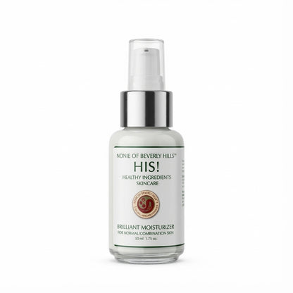 Nonie of Beverly Hills HIS Brilliant moisturizer 1.75 oz bottle