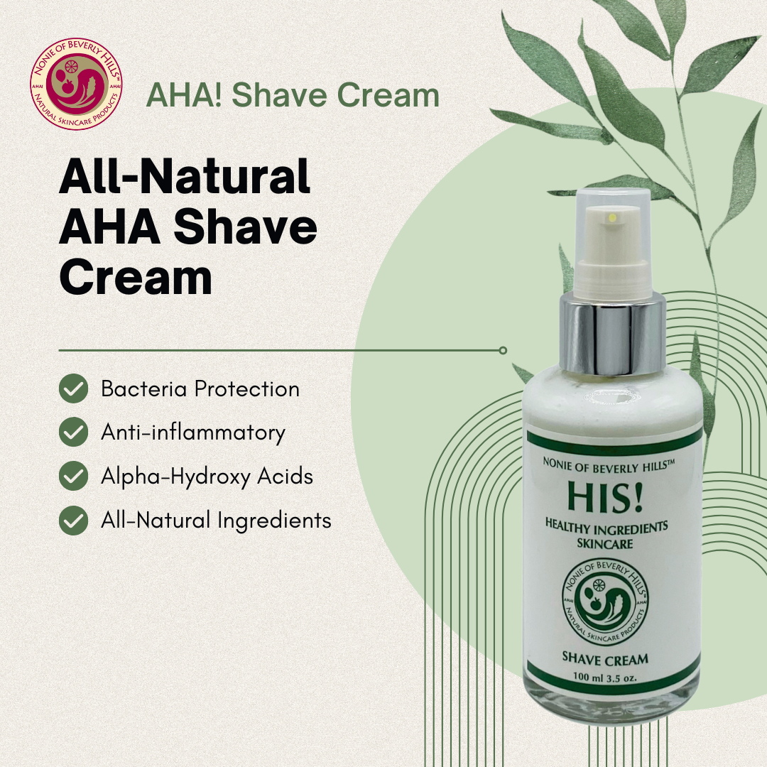 Nonie shave cream benefits
