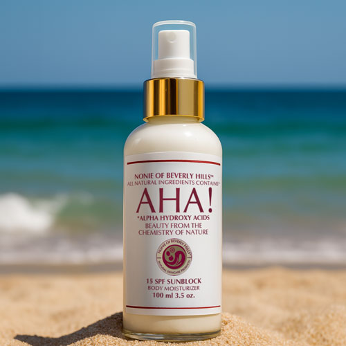 AHA! 15 SPF Sunblock Moisturizer 3.5 oz