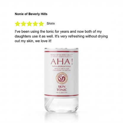 AHA! Skin Tonic 7.0 oz - for All Skin Types