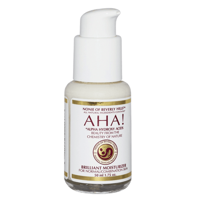 AHA! Brilliant Moisturizer 1.75 oz - for Normal/Combination Skin - Nonie of Beverly Hills