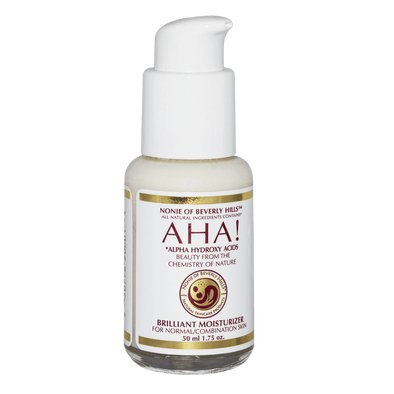 AHA! Brilliant Moisturizer 1.75 oz - for Normal/Combination Skin - Nonie of Beverly Hills
