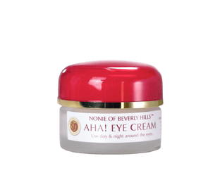 AHA! Natural Eye Cream .5 oz - For All Skin Types - Nonie of Beverly Hills