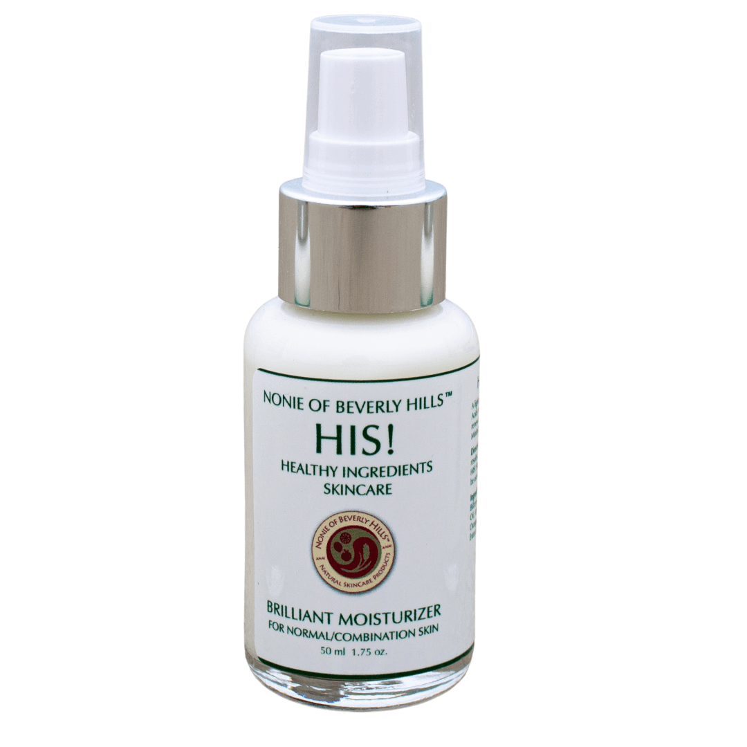 HIS! Brilliant Moisturizer 1.75 oz - for Normal/Combination Skin - Nonie of Beverly Hills