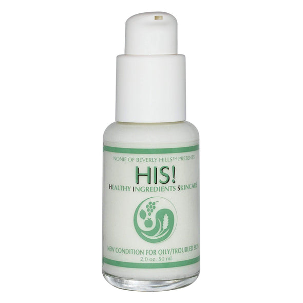 HIS! New Condition Moisturizer 1.75 oz - for Oily/Problem Skin - Nonie of Beverly Hills